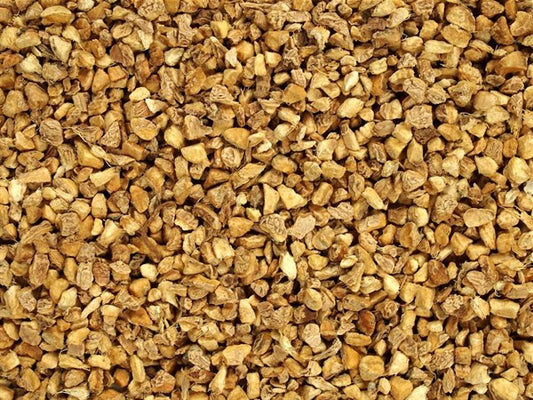 Imbir pokrojony w plasterki - 100 g